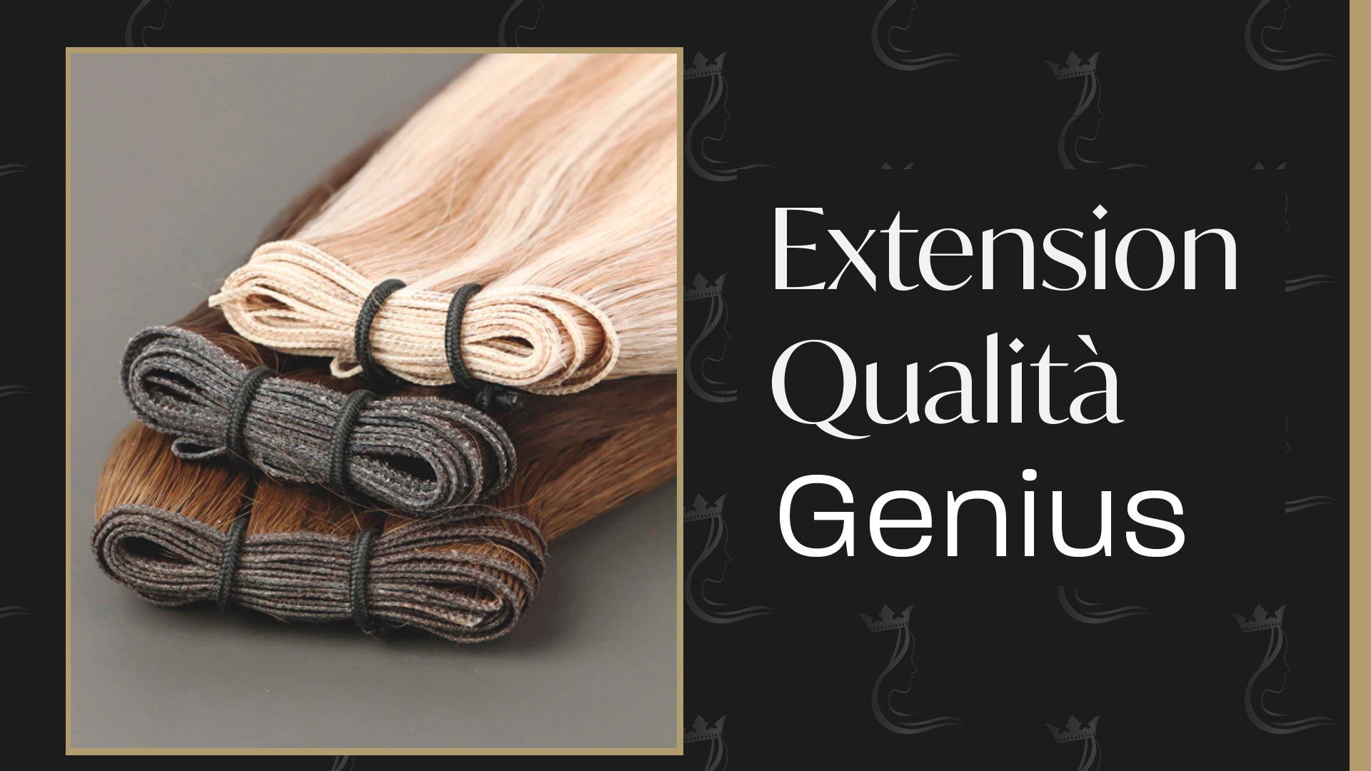 Queen Hair Extension Genius Weft